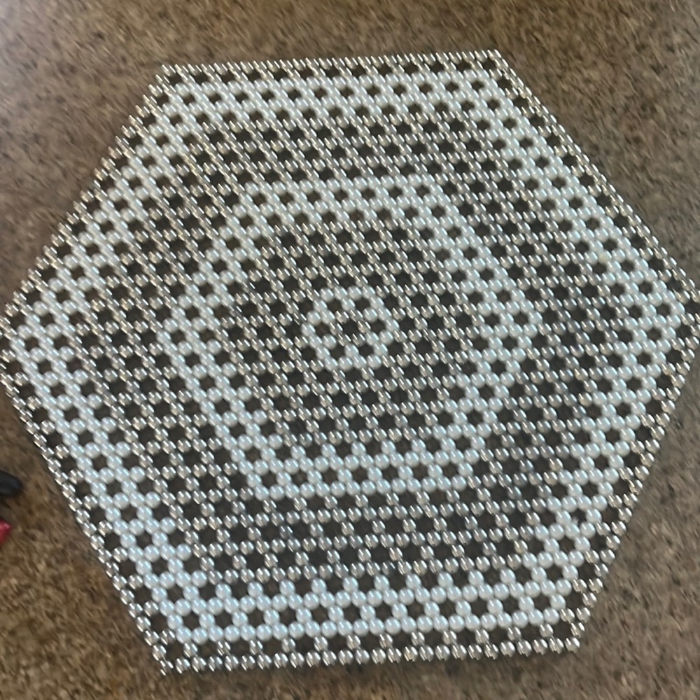 Beaded Table mat